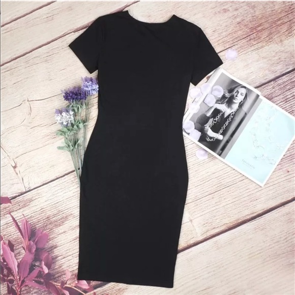 Maxi Black Summer Dress - Picture 3 of 4